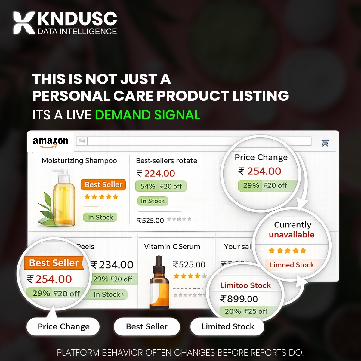 Amazon Personal Care Data Scraping: Pricing, Bestseller & Stock Insights Brands Can’t Ignore