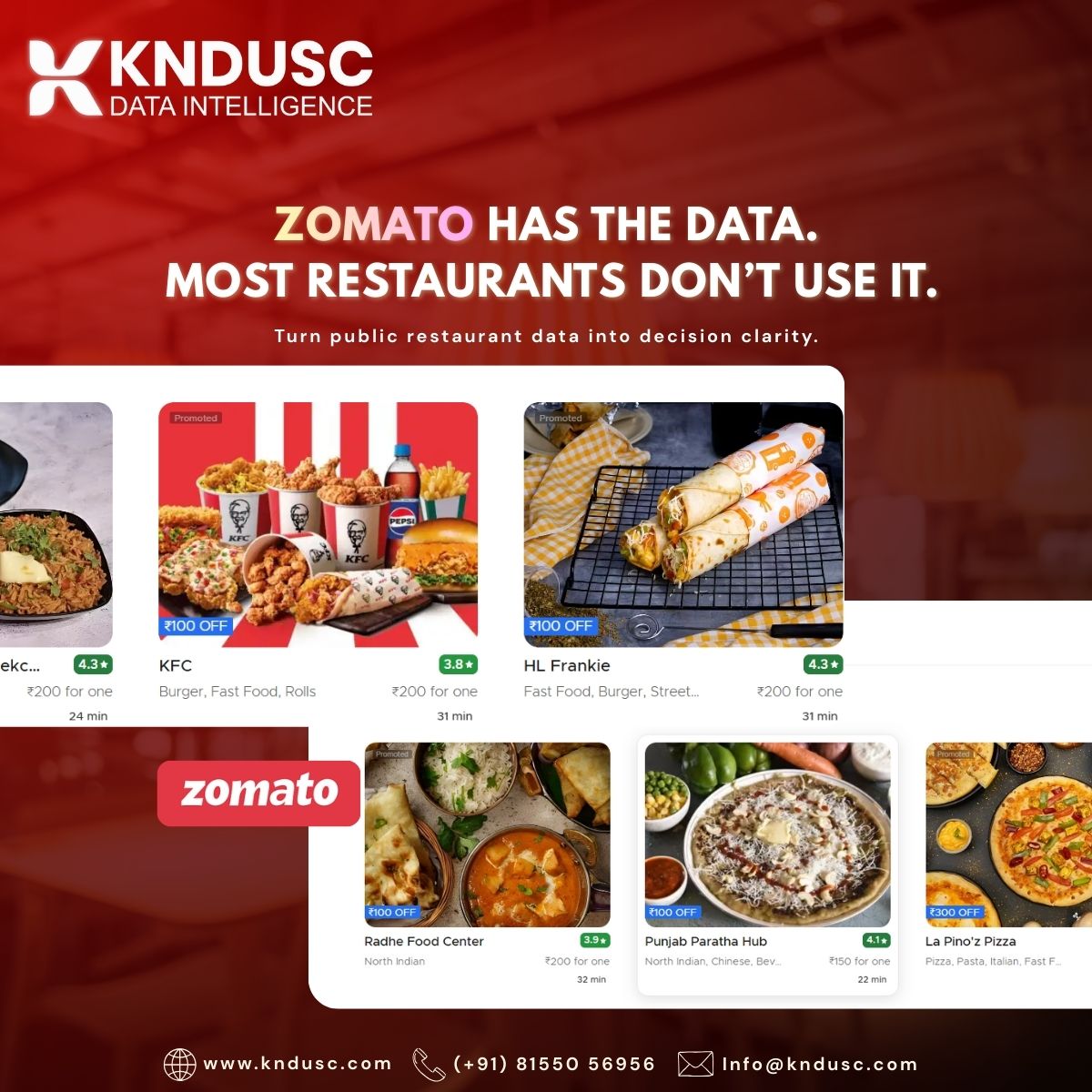 Scrape Restaurant Data From ZOMATO | With DATA Extraction By KNDUSC